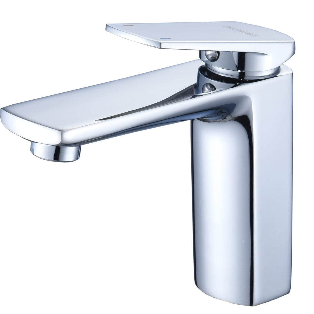 Waschtischarmatur aus Messing, kaltes und warmes Wasser, Luxus-Badezimmer