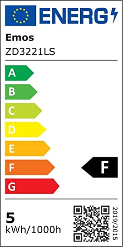 Emos LED Einbaustrahler 230V, 5W / 450lm, 50° schwenkbar, warmweiss 3000k | Einbaustrahler LED Spot