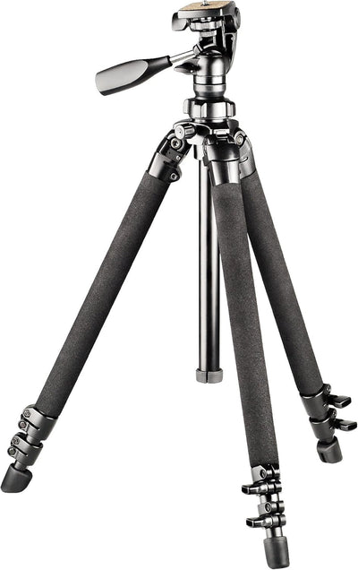 Bushnell Stativ Dreibein  - 2,4 KG,  bis 155cm, Kamerastativ, Fernglasstativ, 784030 60", 60"