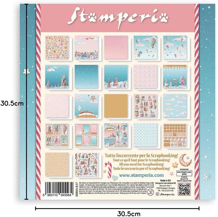 Stamperia - Scrapbook Paper Pad for Scrapbooking, Albums, Card Making, Bullet Journalling and More,