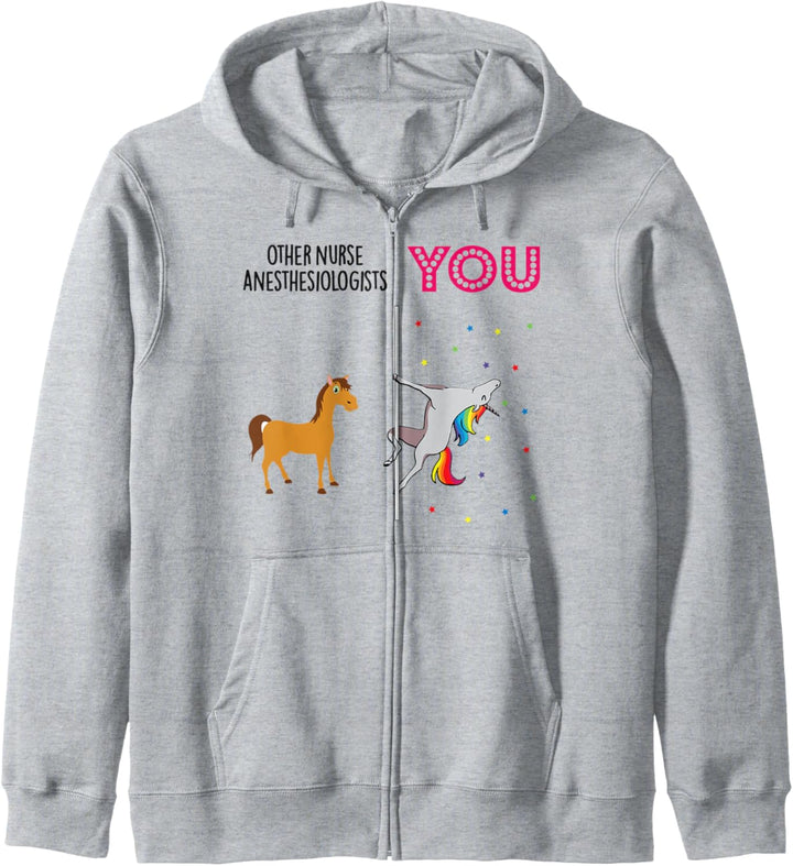 Nurse Anesthesiologist Funny Unicorn Kapuzenjacke