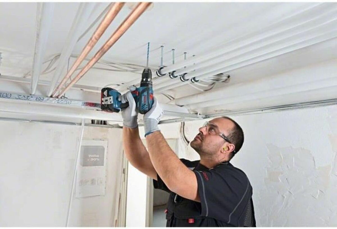 Bosch Professional 18V System Akku-Schlagbohrschrauber GSB 18V-28 (max. Drehmoment 63 Nm, inkl. 2x 4