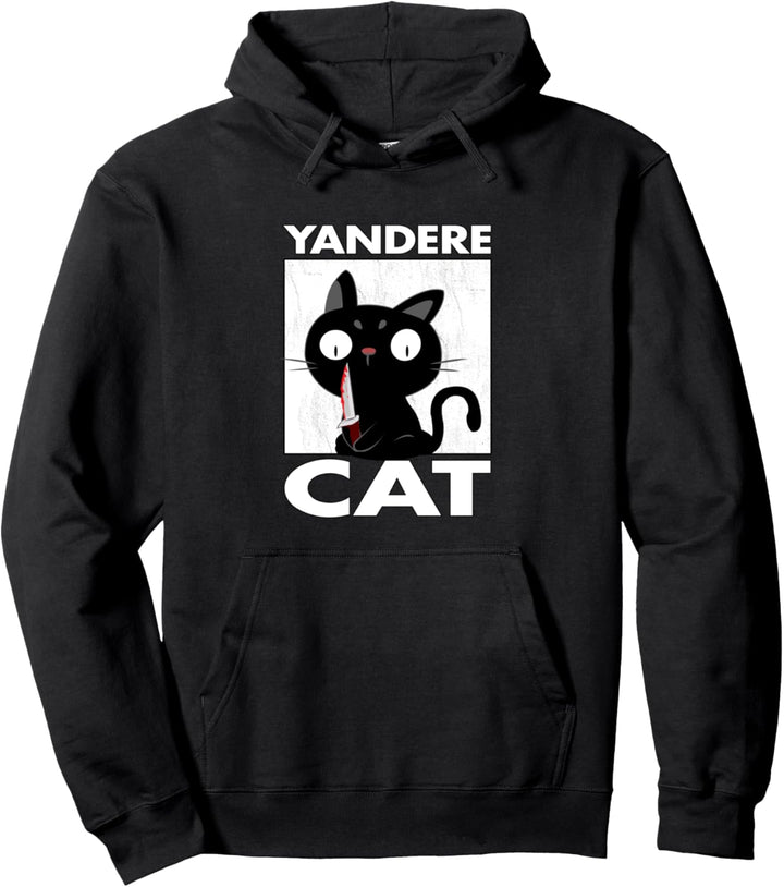 Yandere Cosplay I Kawaii Neko Anime Cat Pullover Hoodie