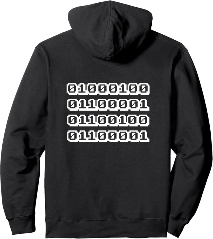 Dada Binärcode Pullover Hoodie