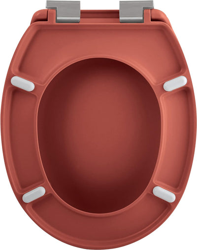 spirella Premium Toilettendeckel oval Klodeckel mit matten Finish und Softclose Absenkautomatik. Ant