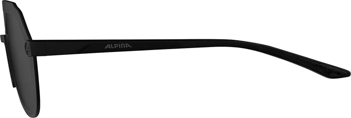 ALPINA Unisex Sonnenbrille Sonnenbrille (1er Pack) Einheitsgrösse Ganz Schwarz Matt, Einheitsgrö