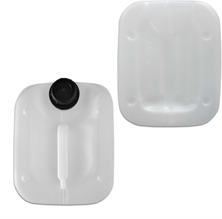 plasteo® 10L Getränke- Wasserkanister Natur | Lebensmittelecht | Hergestellt in DE | UN-Zulassung |