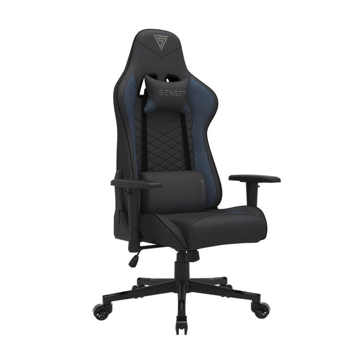 SENSE7 Gaming Stuhl Spellcaster, ergonomischer Gaming Sessel mit verstellbaren Lendenkissen Einstell