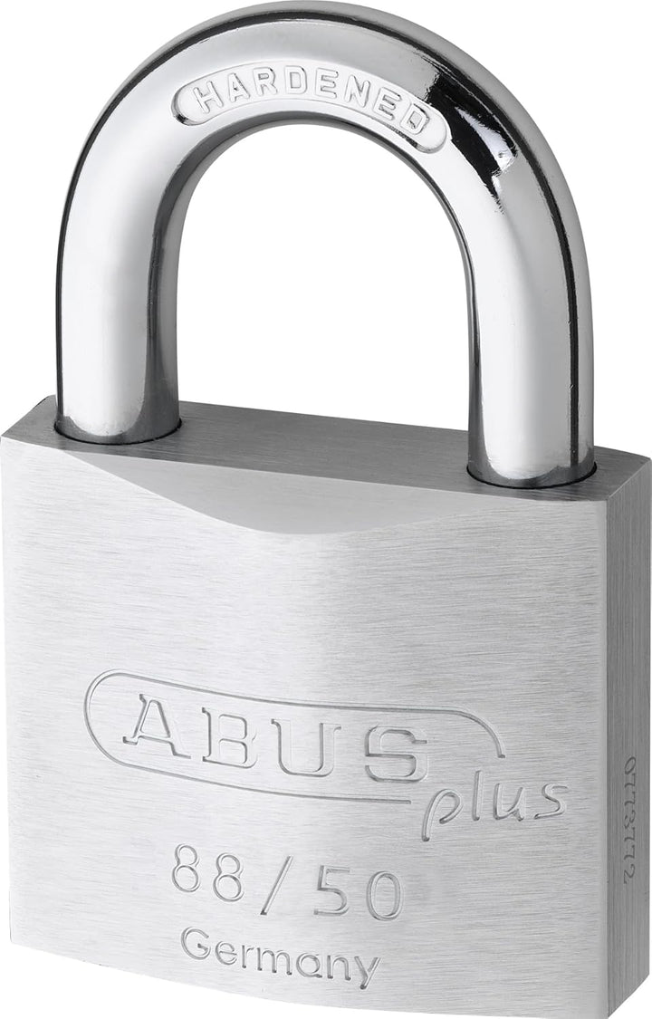 Abus - 88/50 50mm Messing Vorhängeschloss Carded - ABU8850C 50 mm, 50 mm