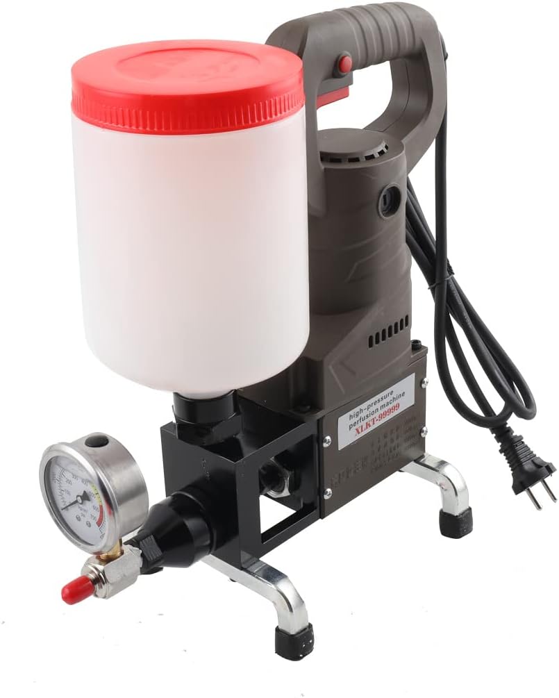 Hochdruck Injektionsperfusionsmaschine Injektionspumpe 1100W Hochdruck-Fussbodenfugenmaschine für Be