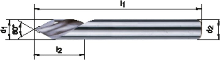 Forum Gravierfräser WN VHM 6,0 mm 60G