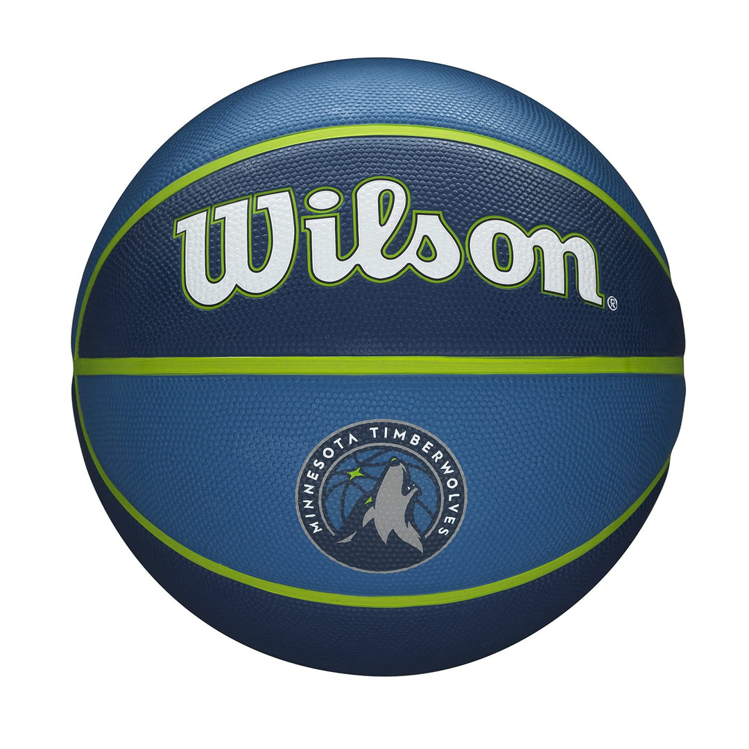 Wilson Unisex-Adult NBA Team Tribute Basketball 7 Minnesota Timberwolves, 7 Minnesota Timberwolves