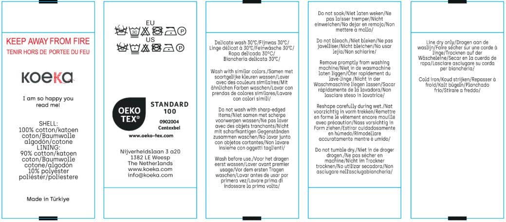 Koeka Baby Einschlagdecke - Für Babyschale - Für Wippe - Für Kinderwagen - Ideal Für Unterwegs - Som