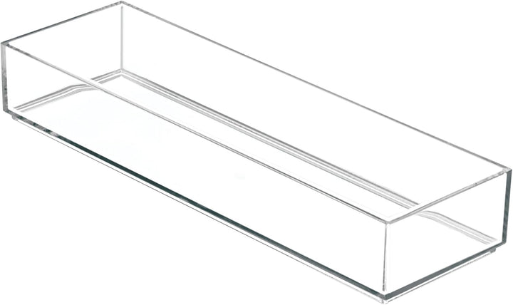 iDesign Schubladenorganizer, mittelgrosser Schubladeneinsatz aus Kunststoff für Besteck und andere U