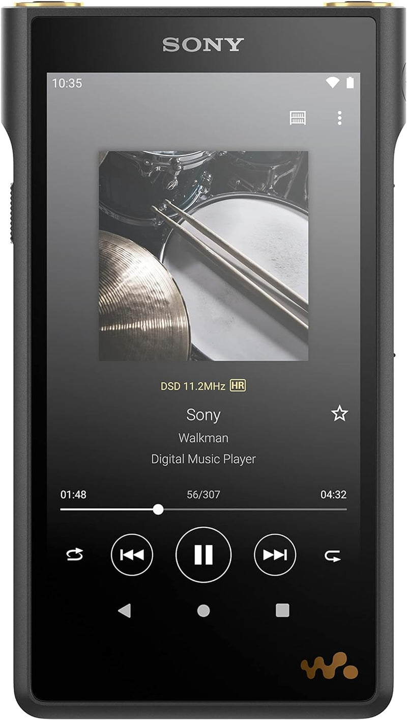 Sony NWWM1AM2 digitaler Walkman Musikplayer (High-Resolution Audio, Android 11, Touchscreen, Bluetoo