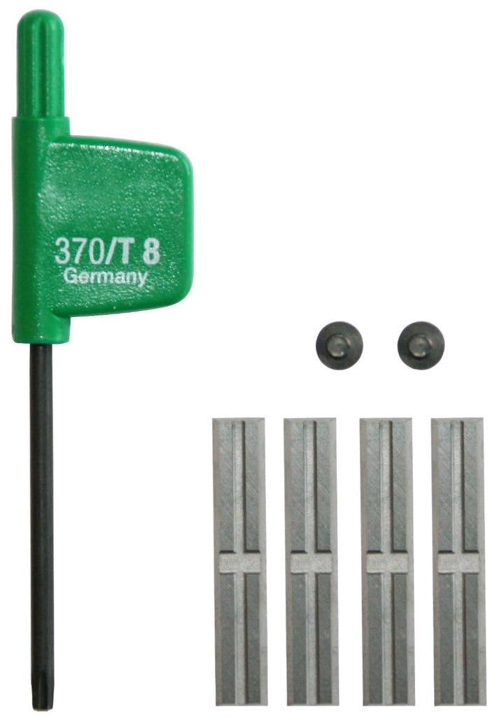 Festool Wendeplatten-Set HW-WP 25x5,5x1,1 (4x) (mit TX-Schlüssel, Senkschraube, Wendeplatte) 25 x 5,