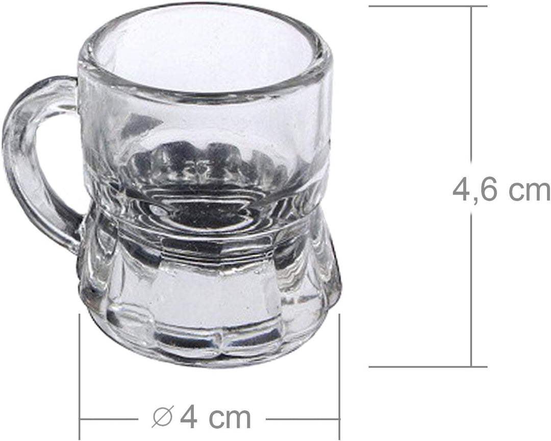 Schramm® 48 Stück Schnapsgläser 3cl Stamper Schnaps Glas Shot Gläser Bar Schnapsglas 48er Pack