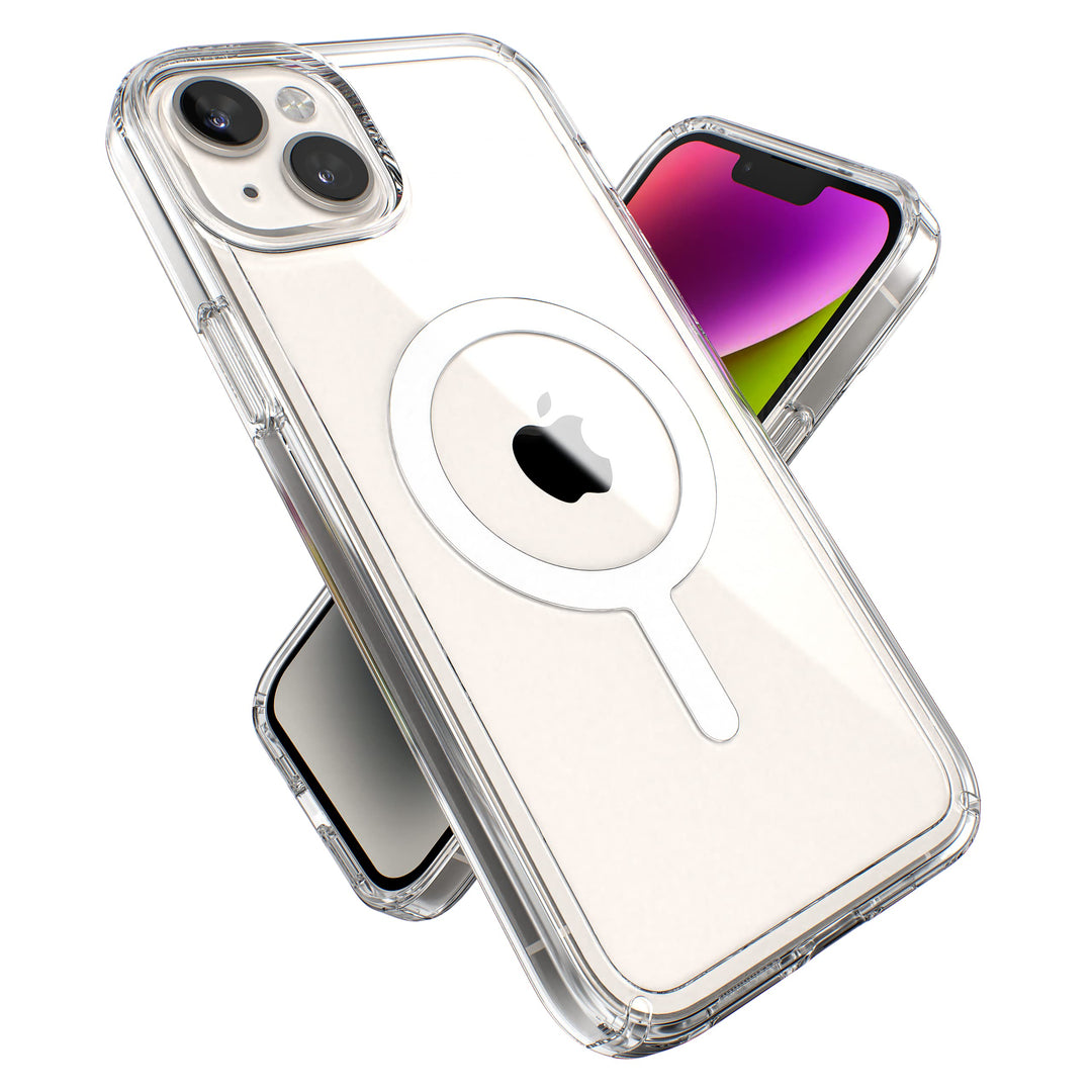 Speck Produkte Gemshell Hülle passend für iPhone 14 Plus, 6,7 Zoll Modell, kompatibel mit MagSafe, k
