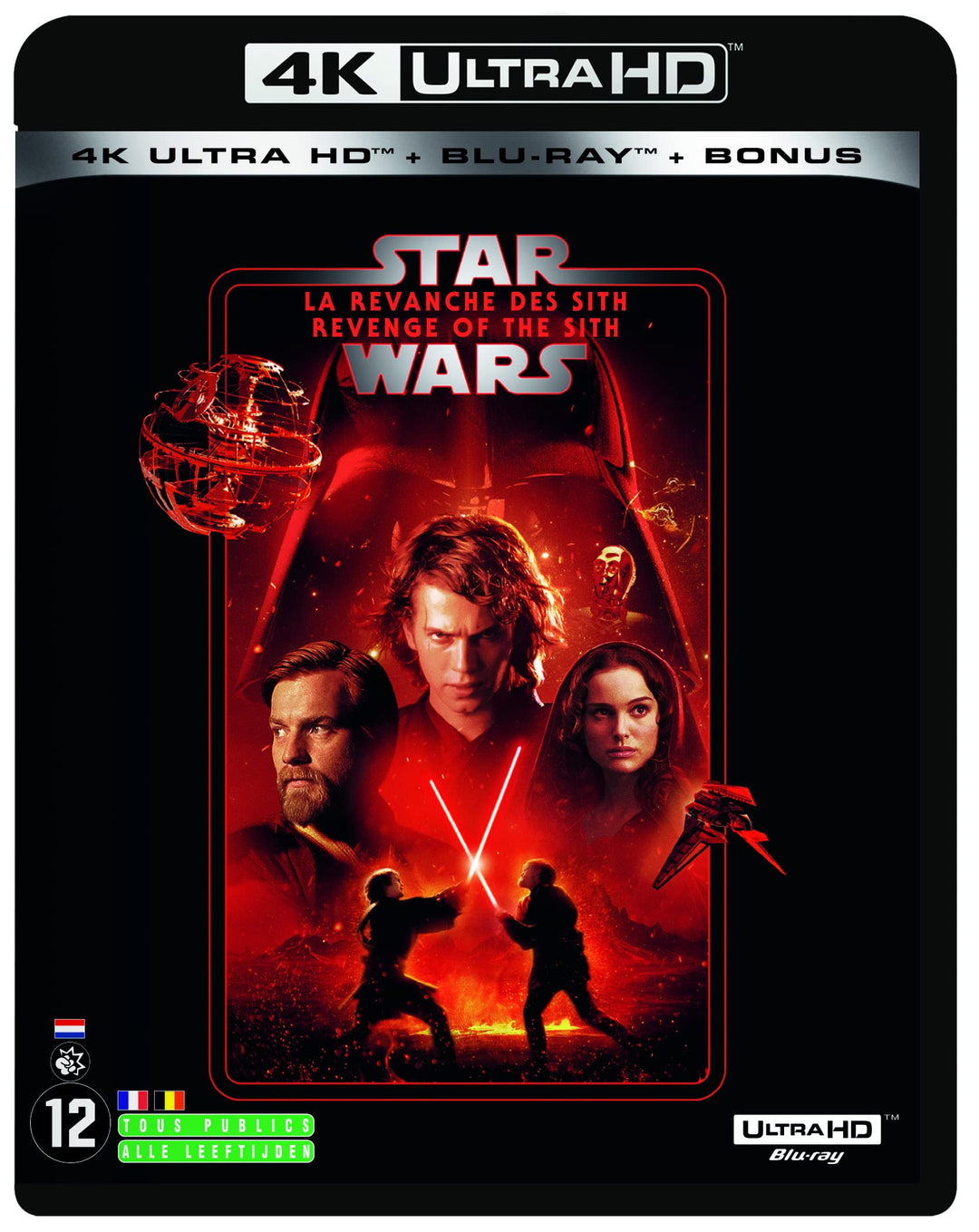 Star wars, épisode III : la revanche des sith 4k Ultra-HD [Blu-ray] [FR Import], 4K