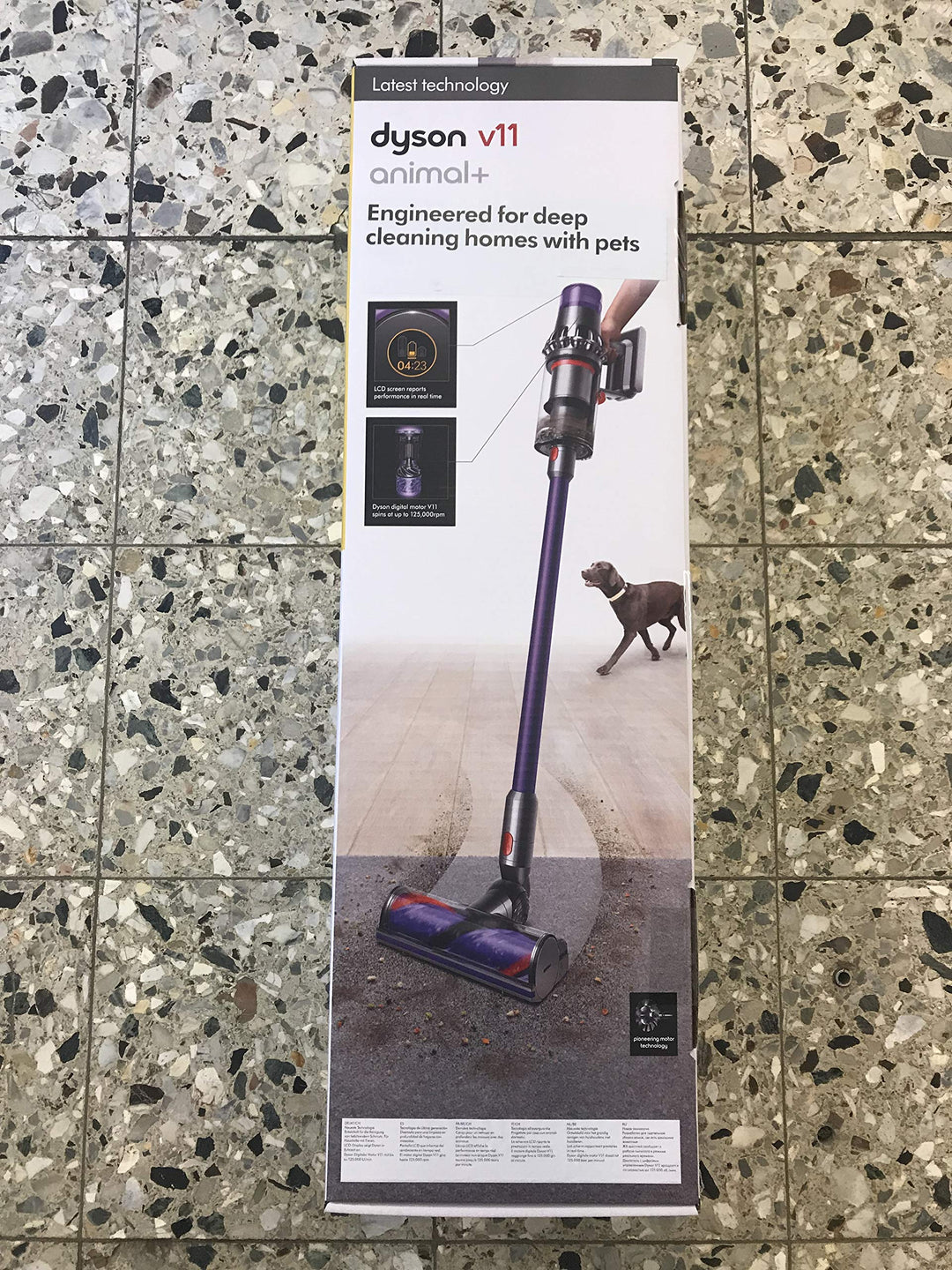 Dyson V11 Animal+ beutel- und kabelloser Handstaubsauger (inkl. Elektrobürste mit Direktantrieb, Fug