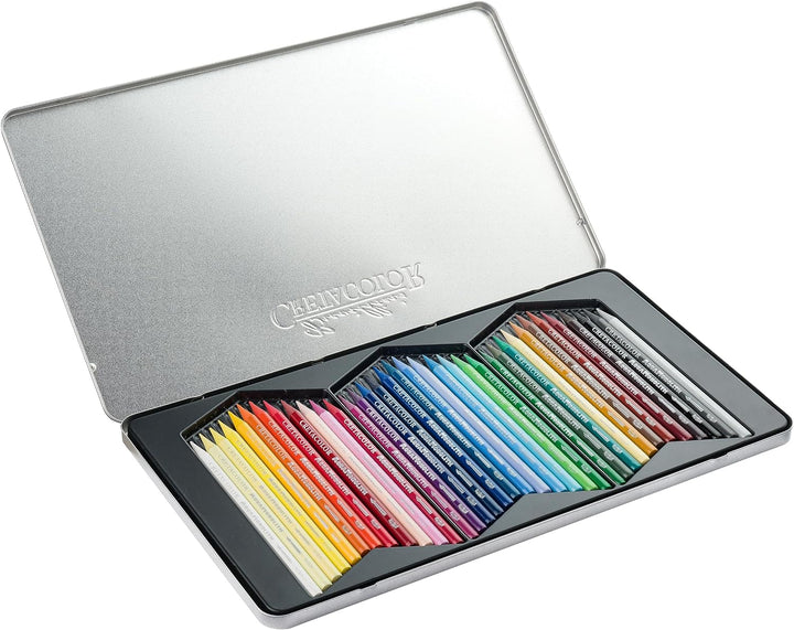 CRETA COLOR Aqua Monolith | Aquarellierbarer Vollminen-Künstlerstift | 36 Farben