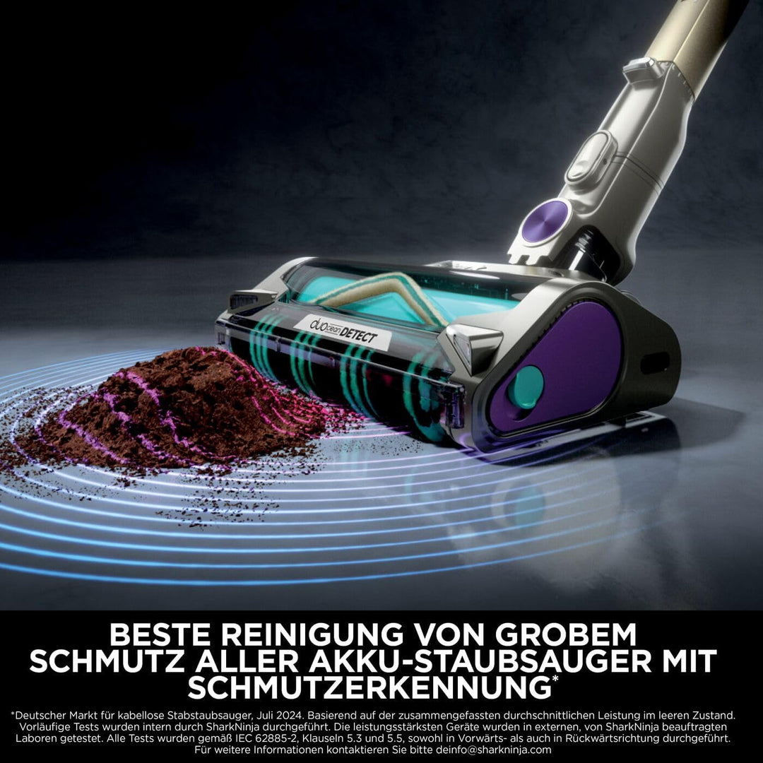 Shark PowerDetect Akku-Staubsauger, bis 70 Min., kabellos, für Tierhaare, Allergiker, Teppich und Ha