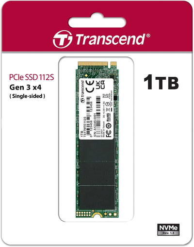 Transcend 110S 1TB Interne M.2 PCIe NVMe SSD 2280 PCIe NVMe 3.0 x4 TS1TMTE112S Classic