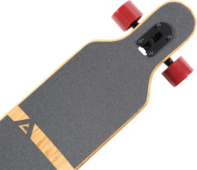 Apollo Longboard, Komplettboard mit High Speed ABEC Kugellagern, Drop Through, Freeride, Skaten, Cru
