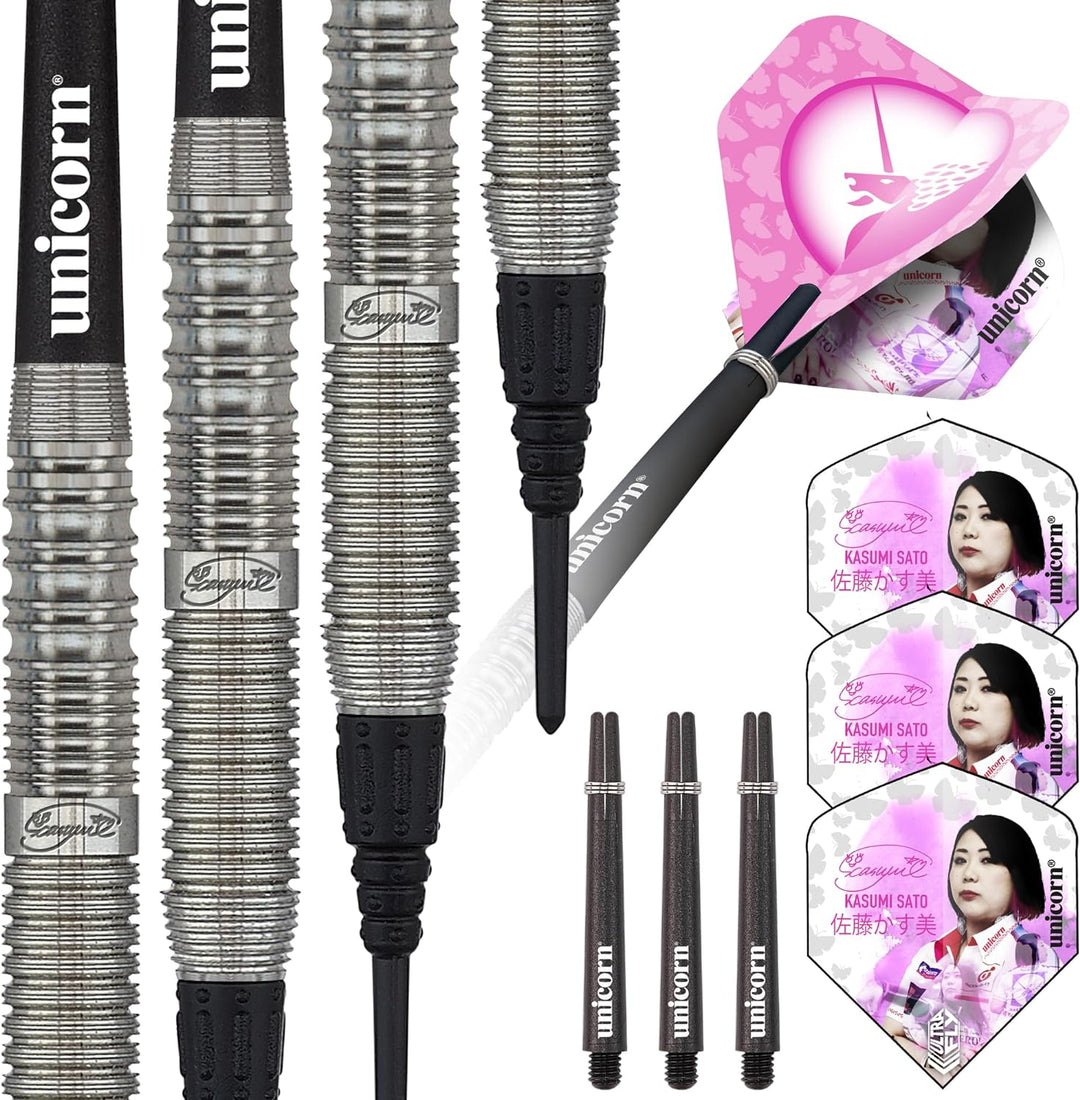 Unicorn Contender Darts 20 g Naturfarben und Schwarz, 20 g Naturfarben und Schwarz
