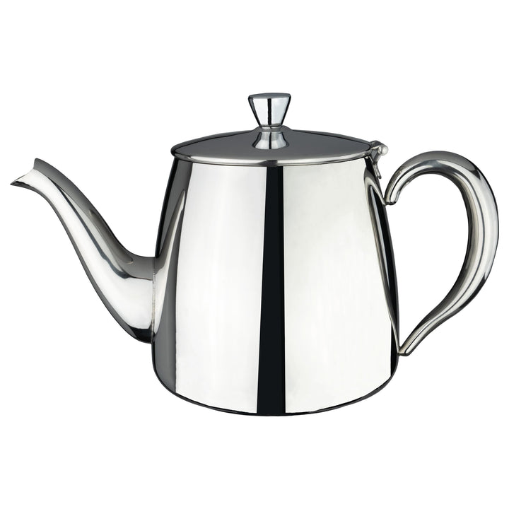 Café Olé PT-048 Cafe Ole Erstklassige Premium Teekanne, 18/10 Edelstahl, 48 Ounces, Tropffreies Ausg