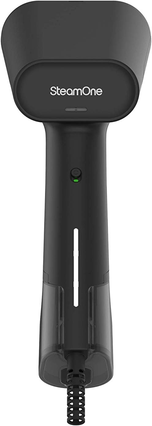 SteamOne DTC120B tragbares vertikales Bügeleisen, Edelstahlplatte, 1800 W, Tank 120 ml, bereit in 35
