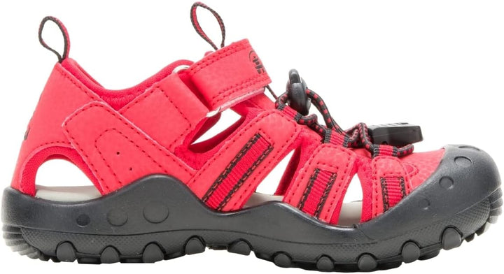 Kamik Crab Unisex Kinder Flache Sandale 23 EU Rot, 23 EU Rot
