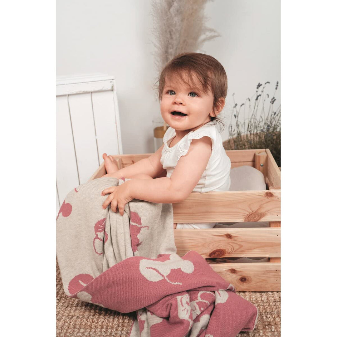 Sterntaler GOTS Strick-Schmusedecke Mabel