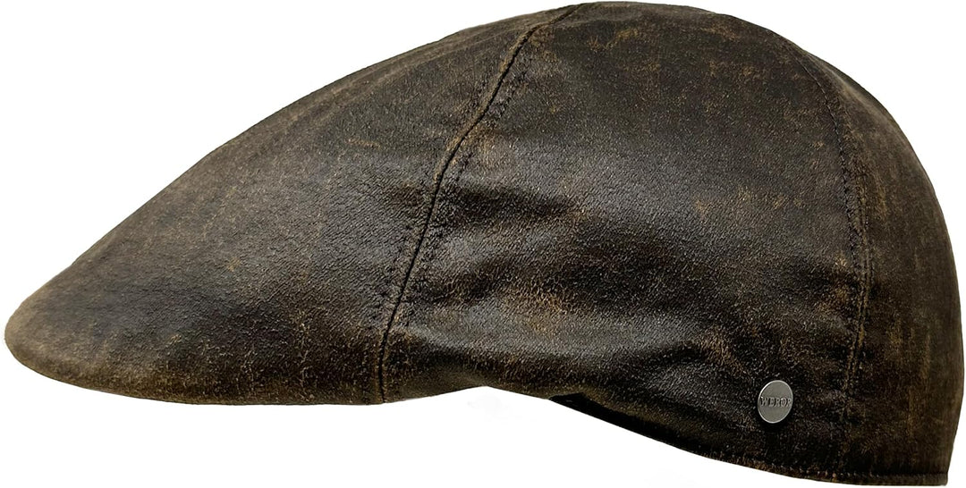 Flatcap Herren – Schirmmütze Schiebermütze - Mütze mit Baumwollfutter - Herbst/Winter – WEROR-414.1