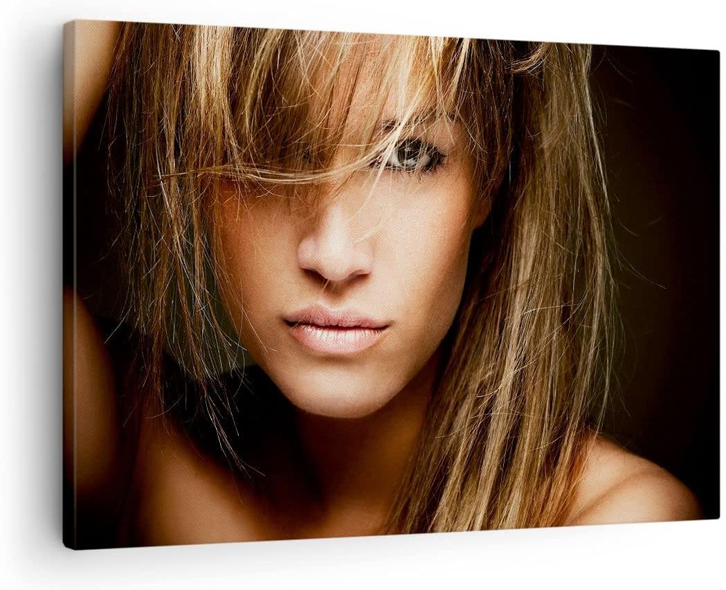 Bilder auf Leinwand Weiblich mode modell nackt Leinwandbild 70x50cm Wandbilder Dekoration Wohnzimmer