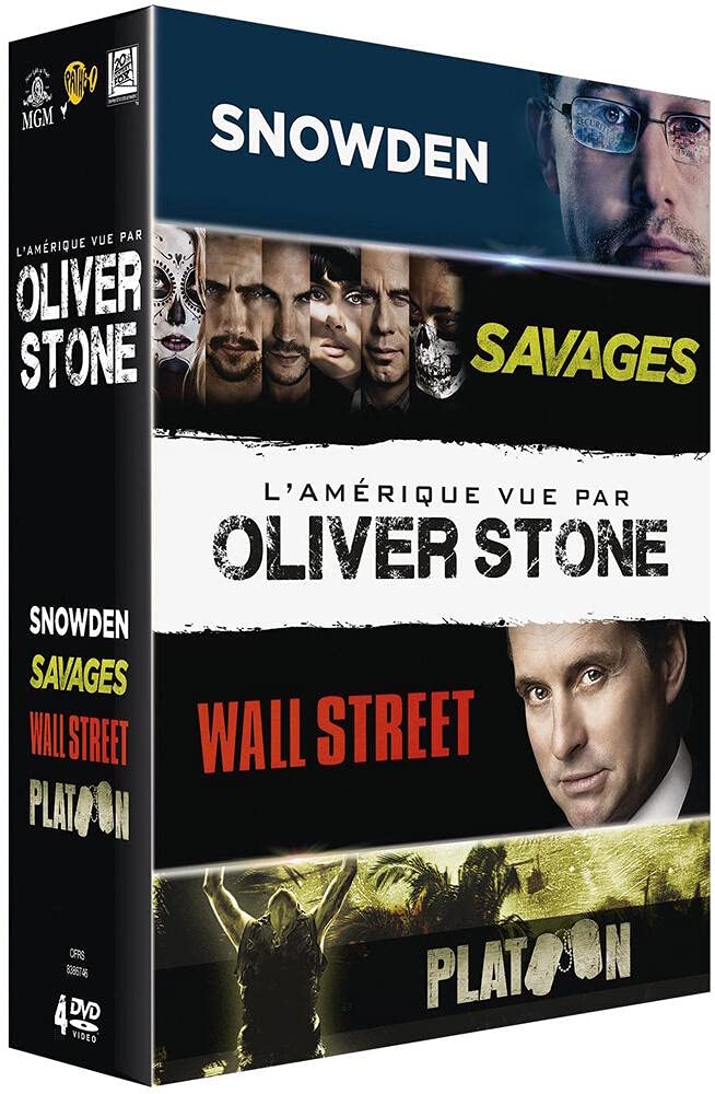 Oliver Stone - Coffret 4 Films, DVD