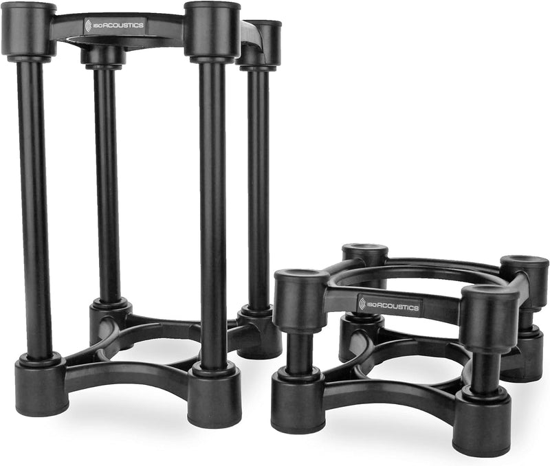 IsoAcoustics Iso-Serie mit Lautsprecherstativen, schwingungsdämpfend, mit einstellbarer Höhe und Nei