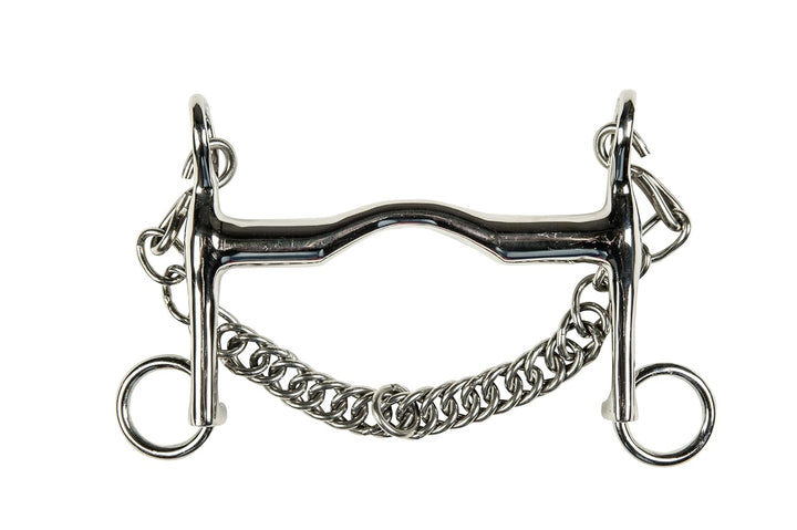 HKM Reitkandare-9884 silber 15,5 cm