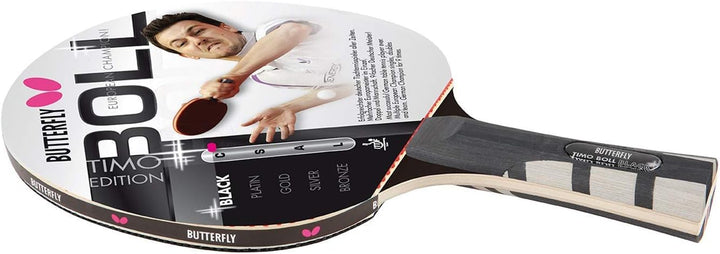 Butterfly® Timo Boll Platin 85025 Tischtennisschläger | Tischtennis Racket Bat Profi | Wettkampfschl
