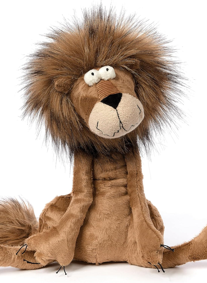 SIGIKID 38056 Metusa Leo Beasts Town Kinder und Erwachsene Kuscheltier empfohlen ab 3 Jahren braun,