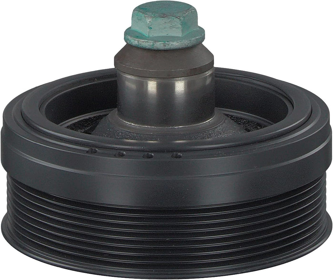 febi bilstein 33653 Riemenscheibe (entkoppelt) für Kurbelwelle, mit Schraube und Scheibe , 1 Stück
