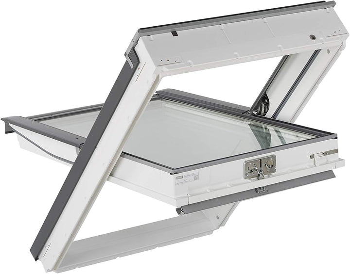 Velux Sparpaket "Sunshine" - Dachfenster+Eindeckrahmen+Hitzeschutzmarkise (78 x 160 MK10, EDW 0000 -