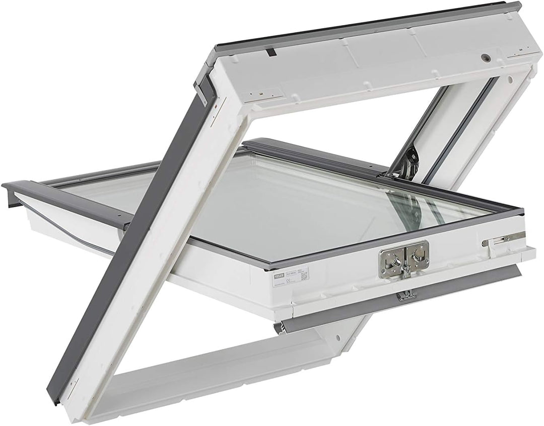 Velux Sparpaket SunProtect - Dachfenster+Eindeckrahmen+Elektro-Rollladen+KUX (55 x 78 CK02, EDZ 0000