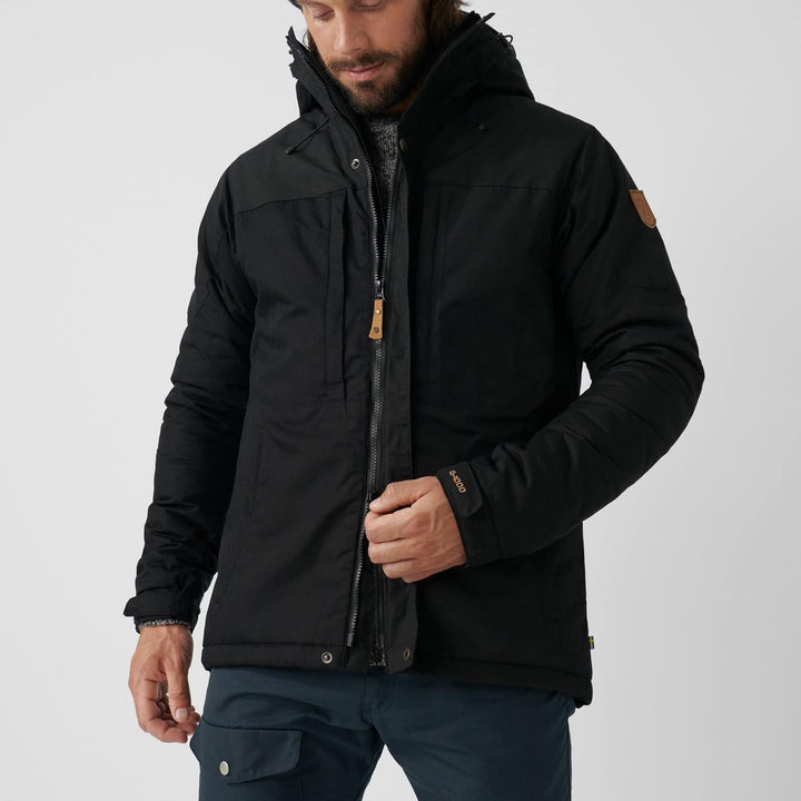 Fjällräven Herren Skogsö Padded Jacket M Jacke XS Schwarz, XS Schwarz