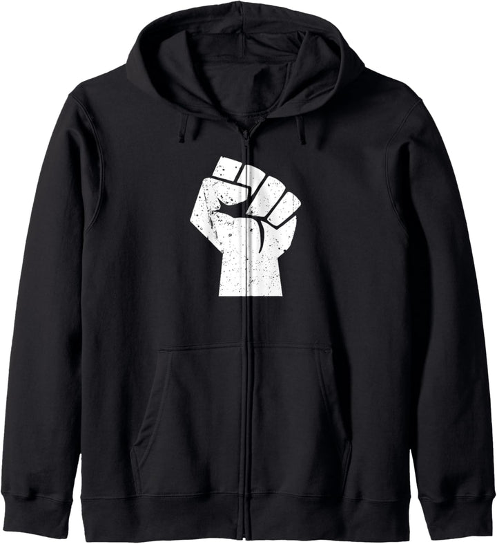 Black Lives Matter black fist Black Lives Matter Kapuzenjacke