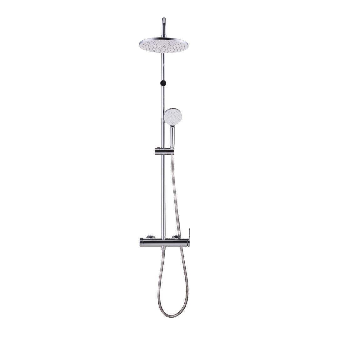 SENSEA - ESSENTIAL Duschsystem - Mechanischer Einhebelmischer - Standardanschluss 15/21 mm - Schwenk