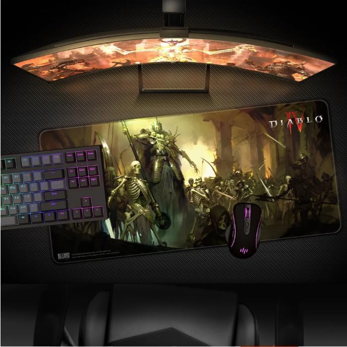 Blizzard Diablo IV - Skeleton King Mousepad (XL) (900x420x4mm) (FBLMPD4SKELET21XL)