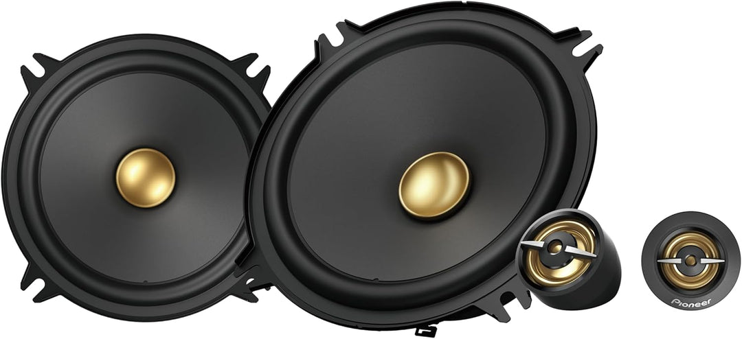 Pioneer TS-A1301C 13 cm 2-Weg-Komponentenlautsprecher Set mit 2 Lautsprechern (je 300 W max., 50 W S
