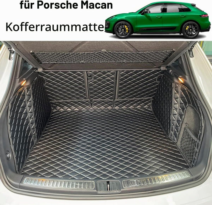 Kofferraumwanne kompatibel mit 2014-2026 Porsche Macan (Benzinmodell) Kofferraummatte Kofferraum sch