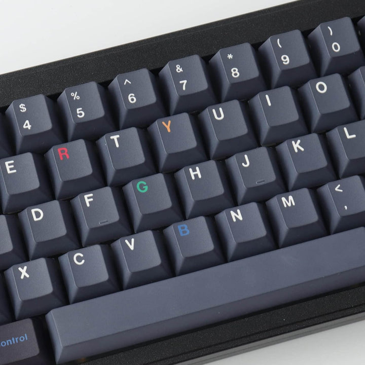 Keycaps PBT Keycaps 134 Tasten Cherry Profil Custom Keycaps mit 7u-Leertaste für ANSI(US) Layout Gat